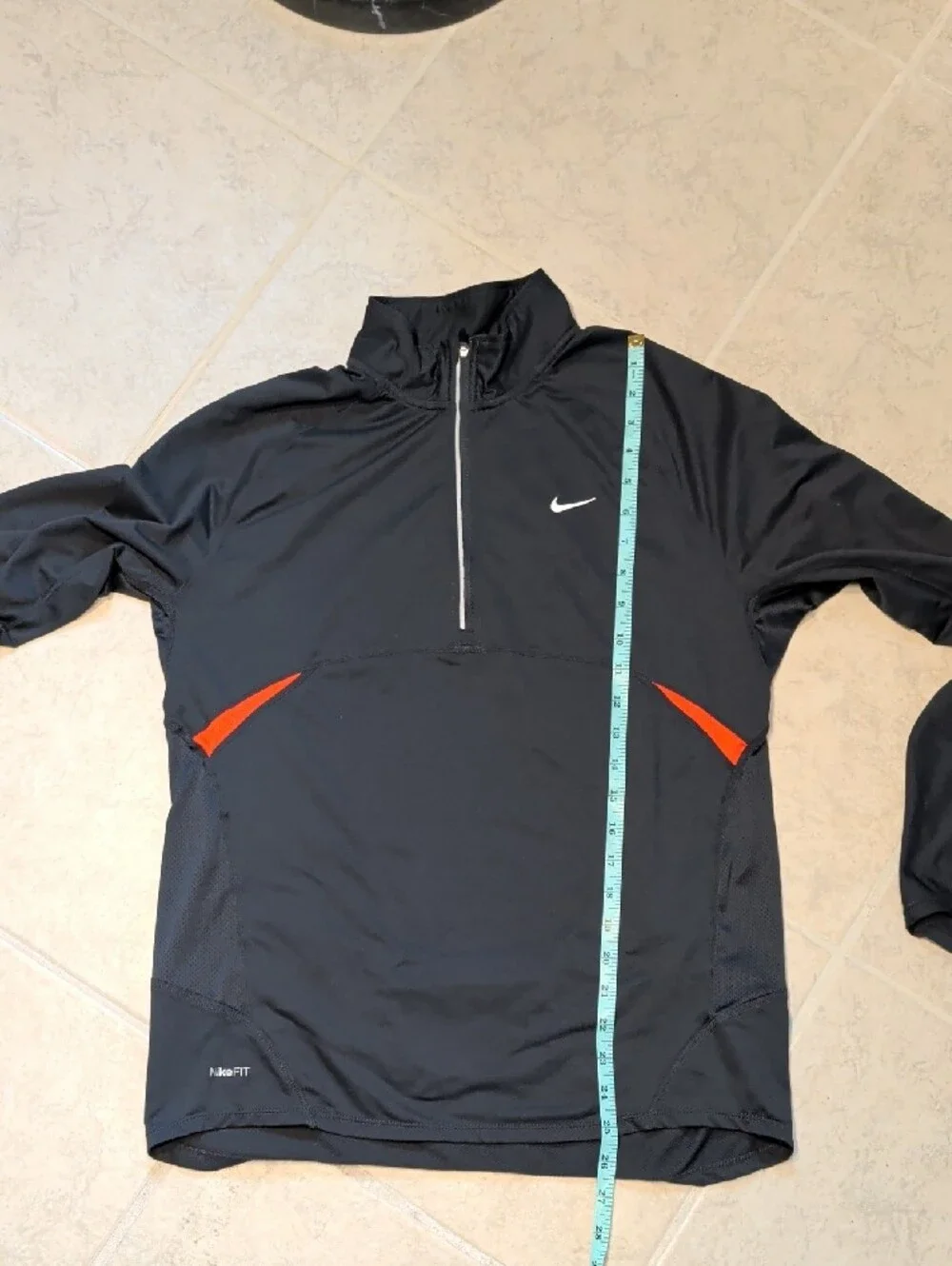 Nike Fit Dry Quarter Zip Long Sleeve